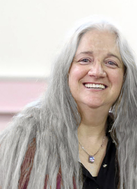Eileen smiling